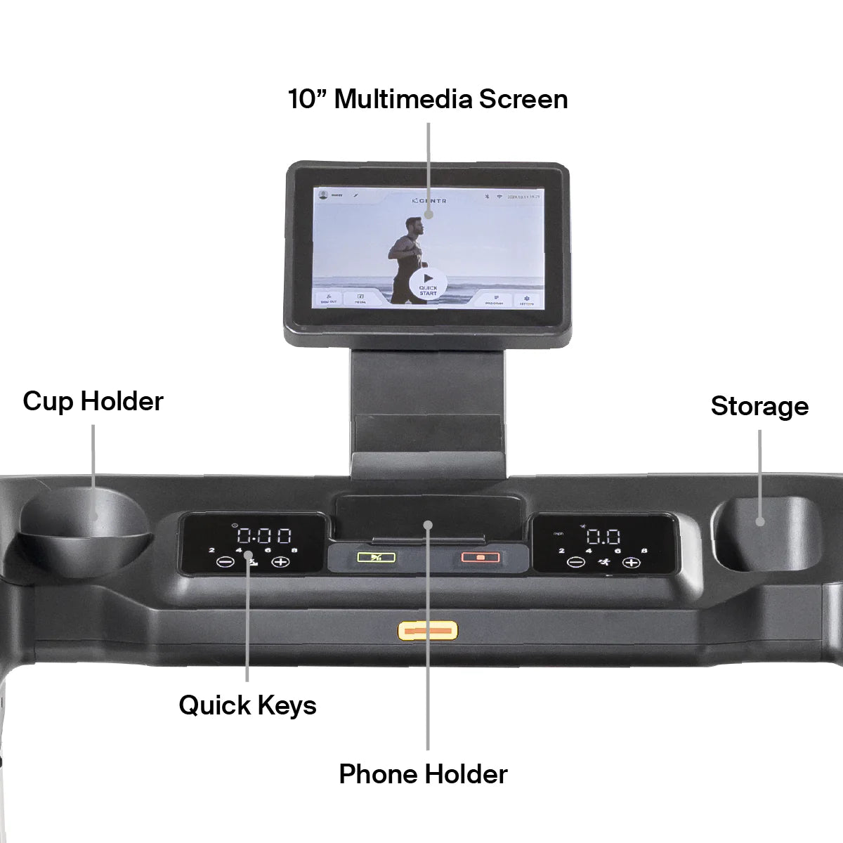 Inspire T4S Treadmill with Touch Console