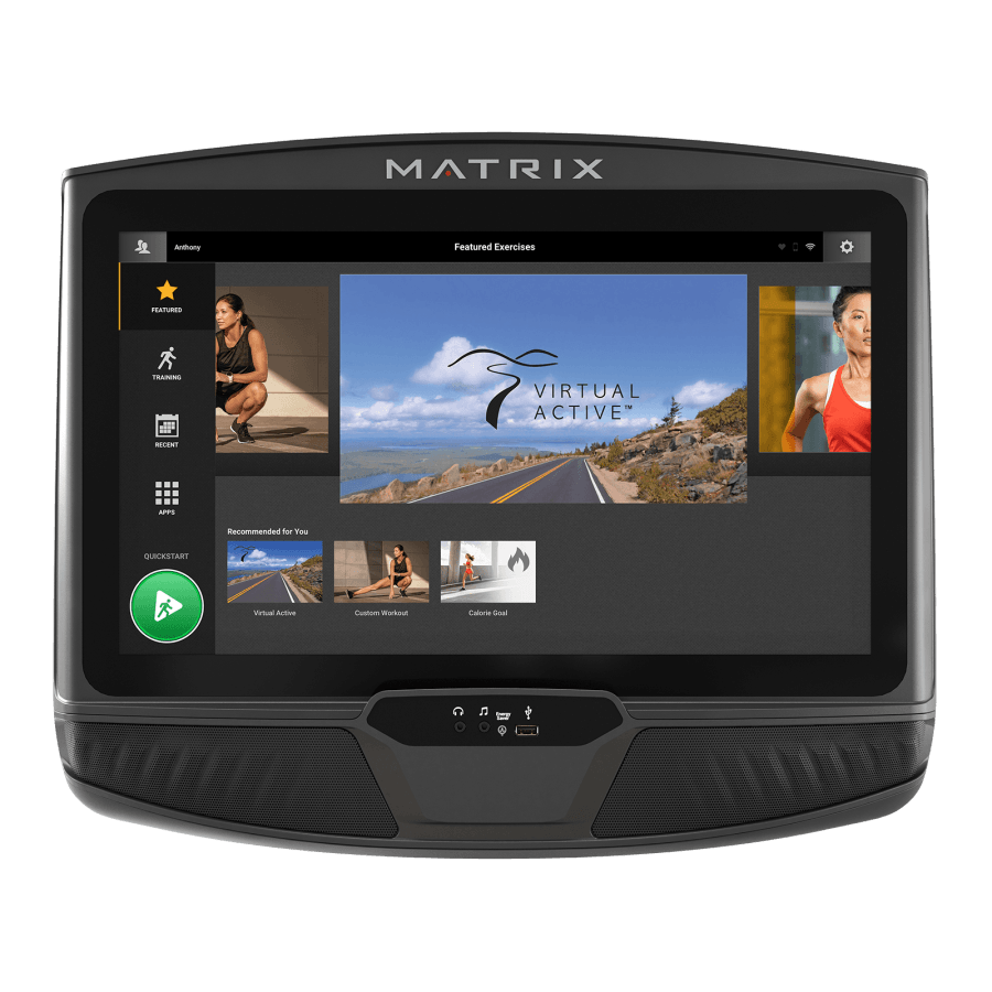 Matrix Fitness XUR Console | Fitness Experience