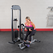 Bodysolid Pro-Select Ab and Back Machine in use | Fitness Experience