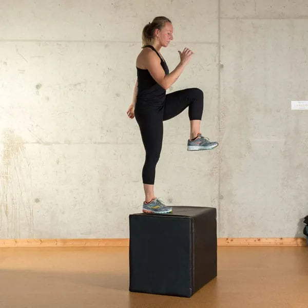 Prism Fitness Smart Soft Plyo Cube, 3 in 1 in use | Fitness Experience
