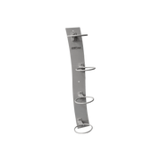 Prism Fitness Studio Line Medicine Ball Rack, Wall Mounted Commercial Package view of rack only | Fitness Experience