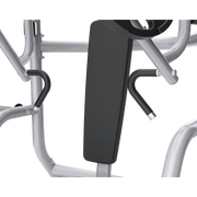 Matrix Fitness Magnum Vertical Bench Press handle view | Fitness Experience