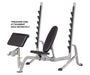 Hoist 7 Position FID Olympic Bench with optional preacher curl attachment | Fitness Experience