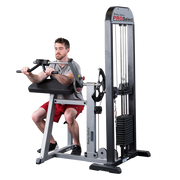 Bodysolid Pro Select Biceps and Triceps Machine (210lbs) in use | Fitness Experience