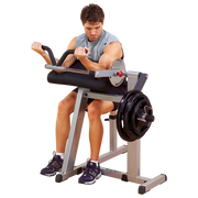 Bodysolid Cam Series Biceps and Triceps view in use | Fitness Experience