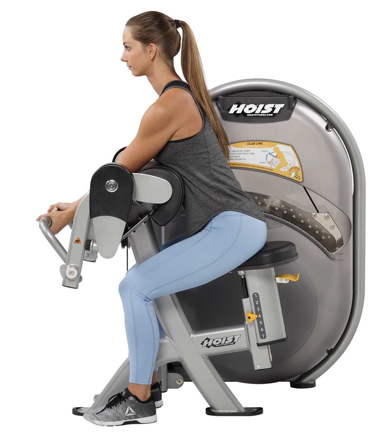 Hoist Biceps Curl in use | Fitness Experience