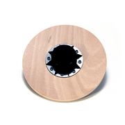 Fitway Equip. Wooden Balance Board underside view