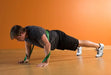 Prism Fitness Smart Strength Band, Medium, Green view in use | Fitness Experience