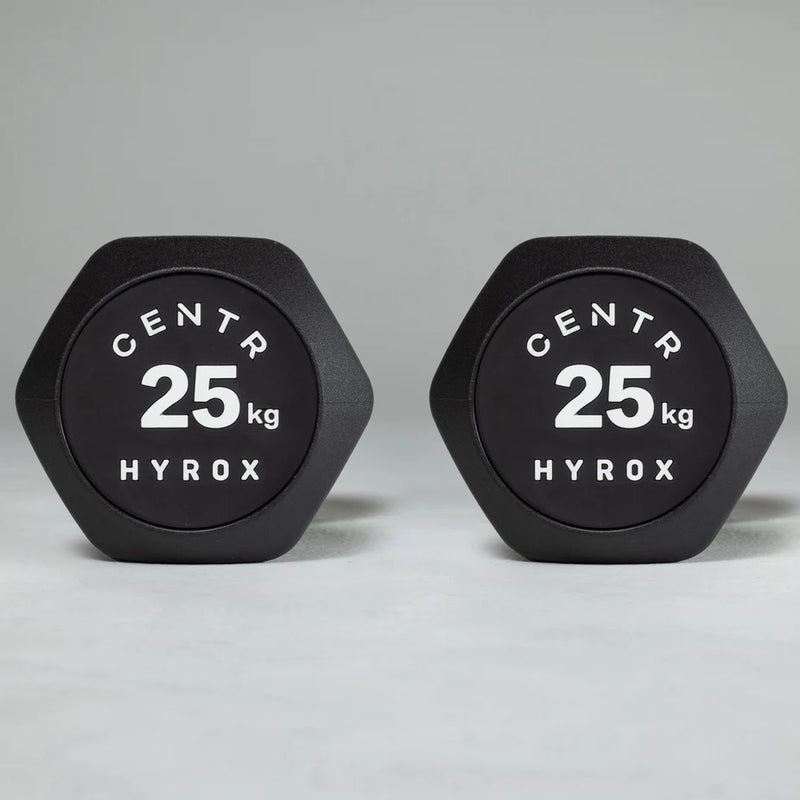 HYROX Urethane Dumbbells