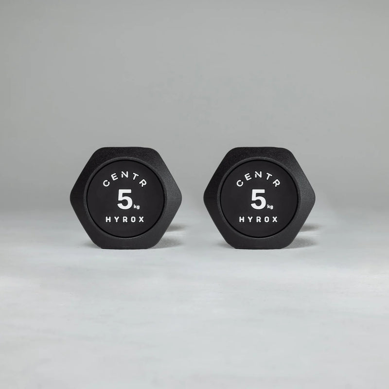 HYROX Urethane Dumbbells