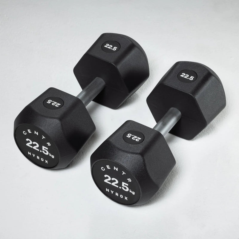 HYROX Urethane Dumbbells