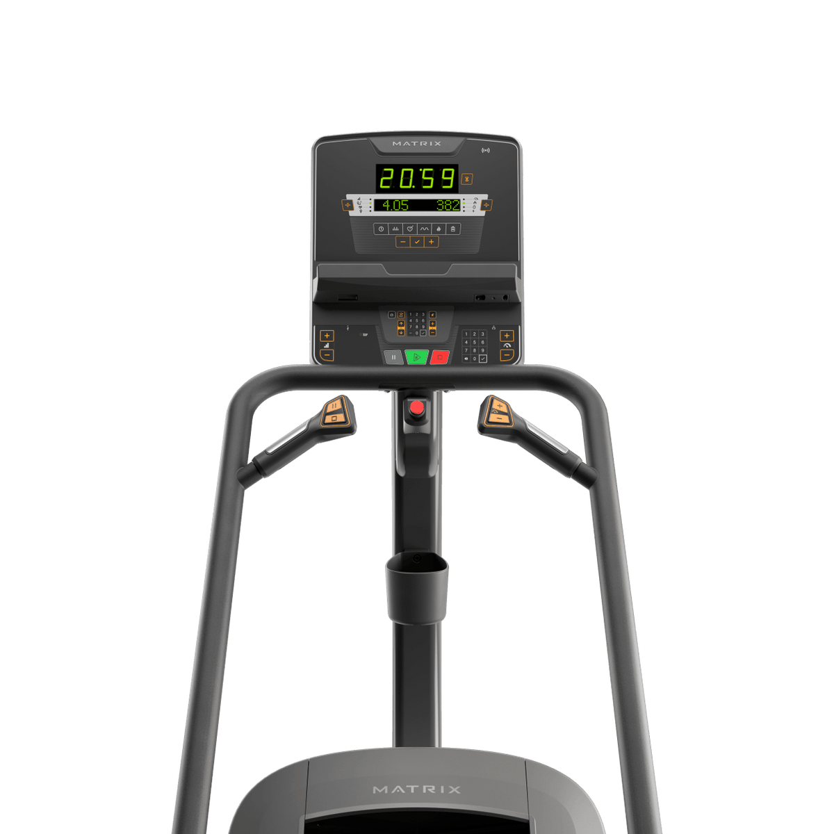 Matrix Fitness Lifestyle Climbmill with LED Console console view | Fitness Experience