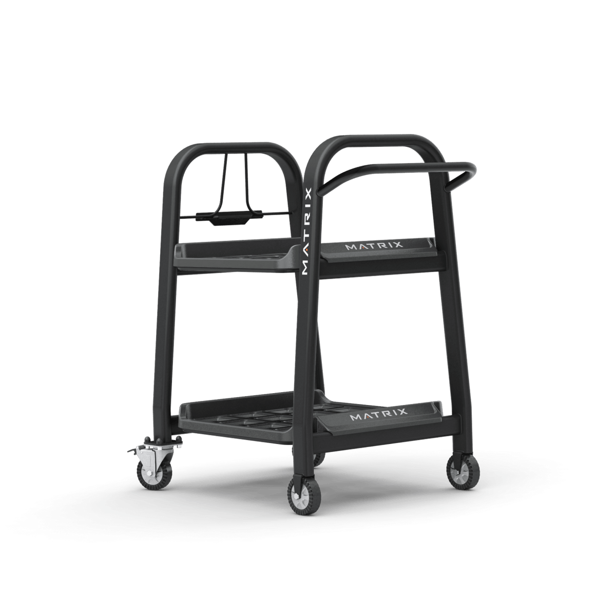 Matrix Fitness Connexus 2 Shelf Storage Cart | Fitness Experience 