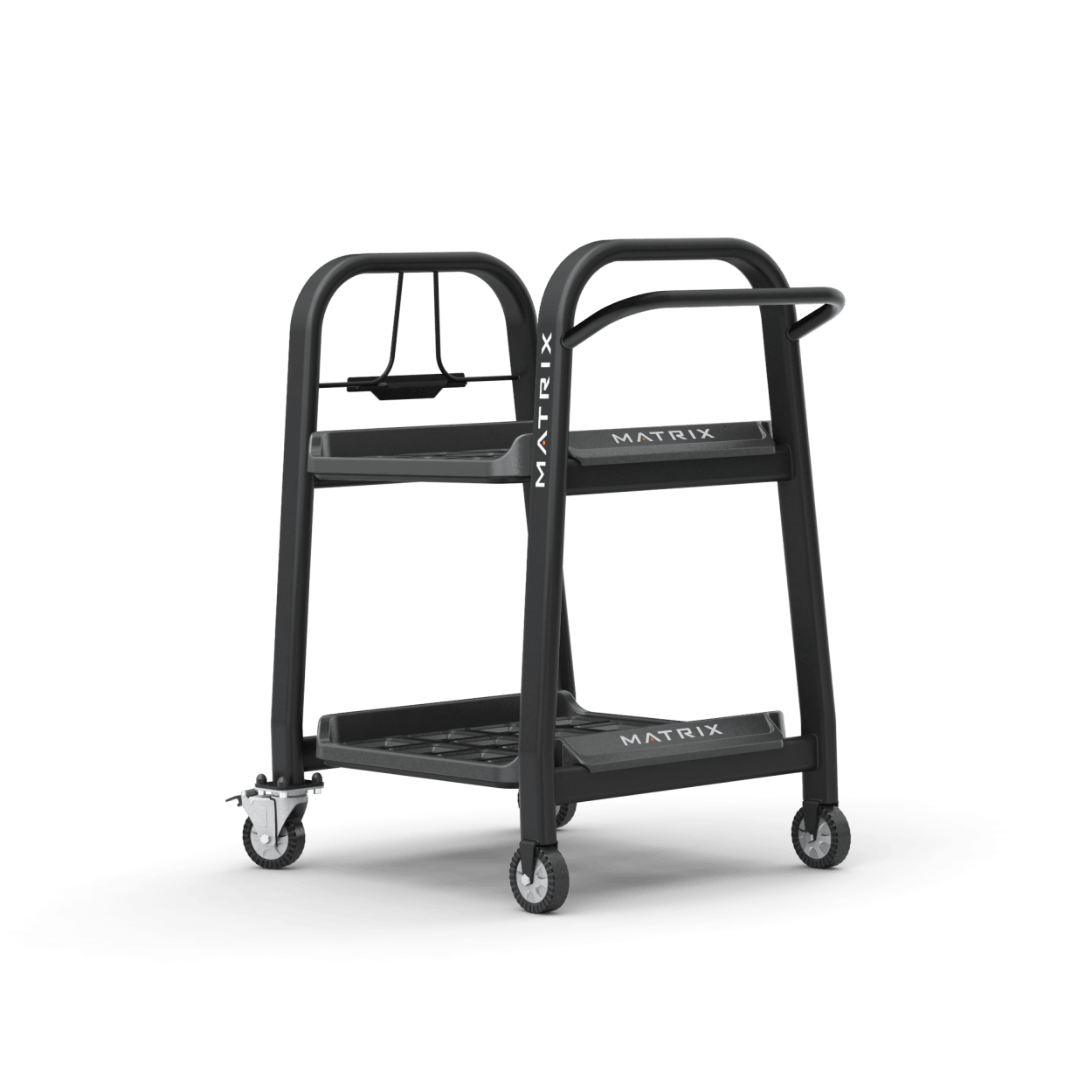 Matrix Fitness Connexus 2 Shelf Storage Cart | Fitness Experience 