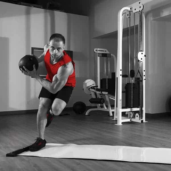 360 Conditioning CoreFX Slide Board in use | Fitness Experience