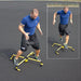 Prism Fitness Smart Hurdles 6" (set of 6) view in use | Fitness Experience