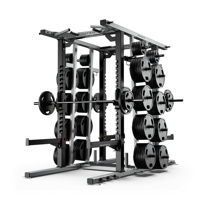Matrix Fitness Magnum MEGA Double Half Rack | Fitness Experience