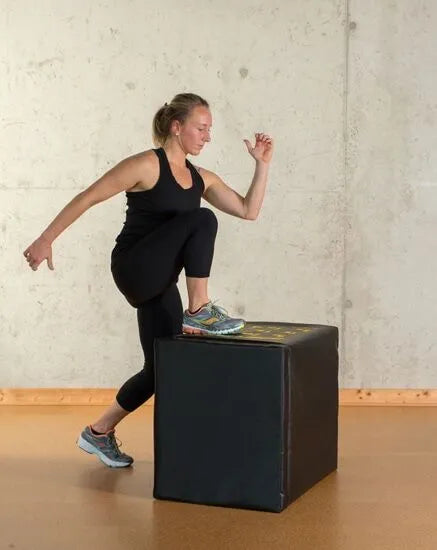 Prism Fitness Smart Soft Plyo Cube, 3 in 1 in use | Fitness Experience