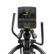 Matrix Fitness Performance Elliptical with Premium LED Console view of console | Fitness Experience