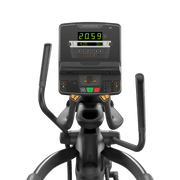 Matrix Fitness Performance Elliptical with LED Console view of console | Fitness Experience
