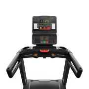 Matrix Fitness Lifestyle Treadmill with Group Training Console view of console | Fitness Experience