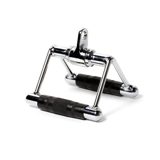 Fitway Rubber Grip Chinning Triangle cable attachement with rotating conneciton point. used for tricep and bicep exercies.