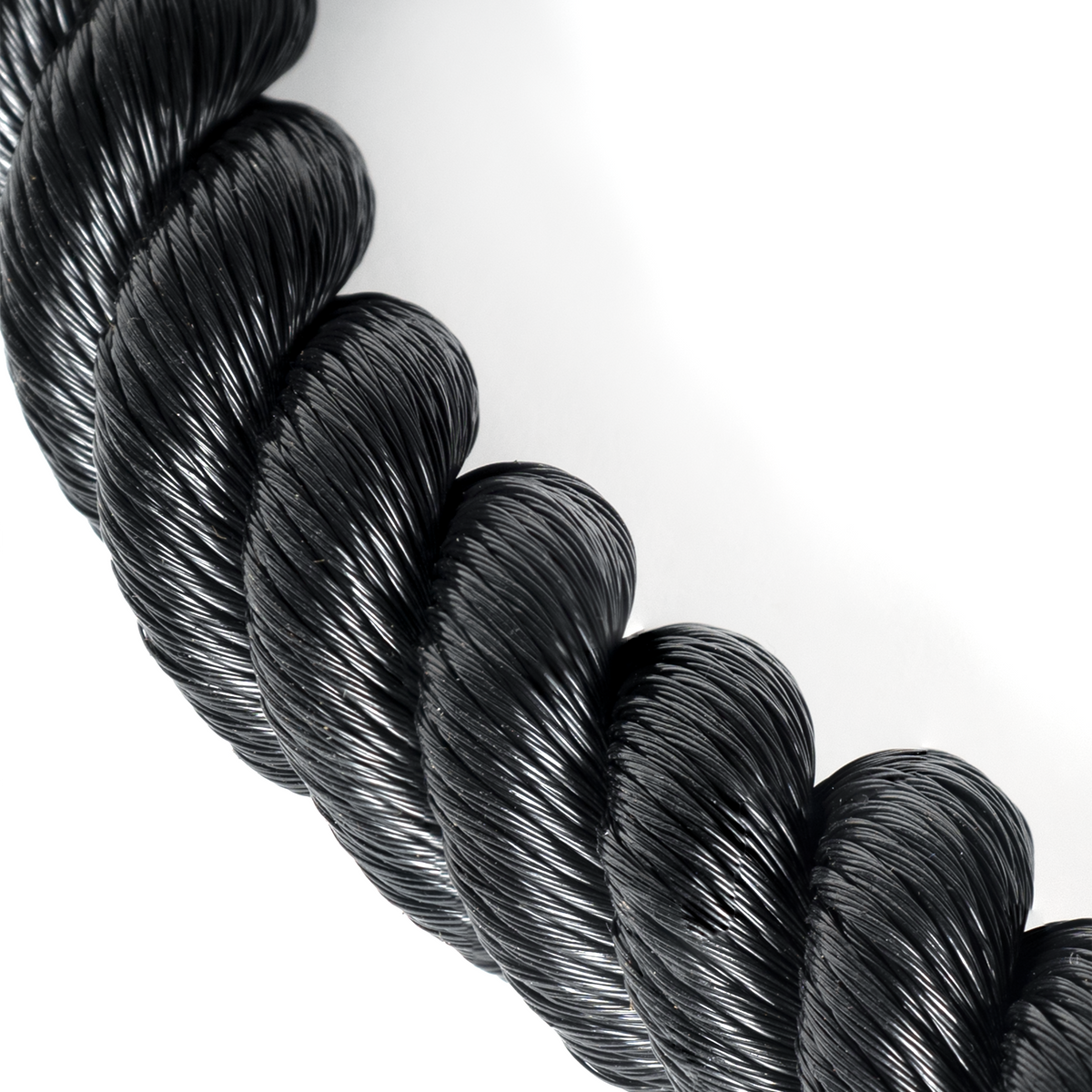 Fitway Equip. Premium Tricep Rope closeup view of rope