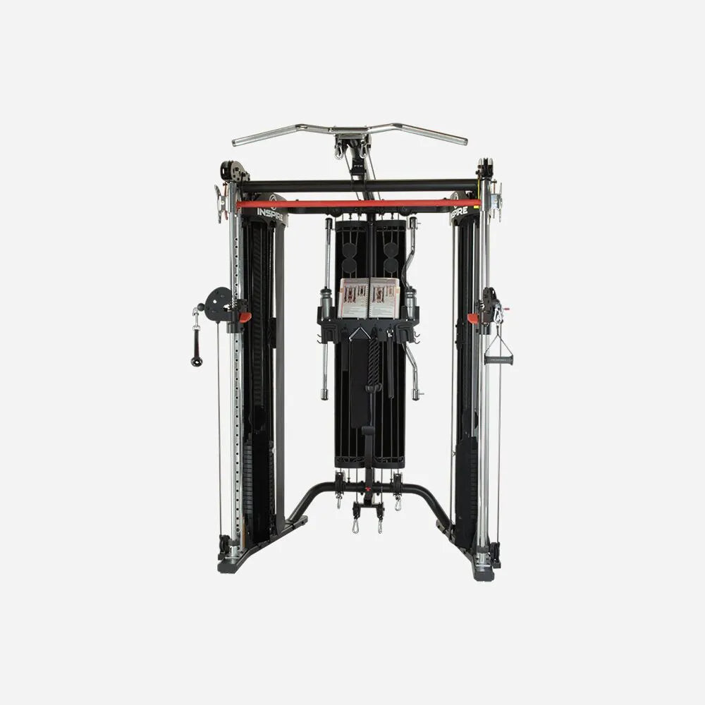 Inspire Fitness FT2 with Bench and Leg Attach. front view | Fitness Experience