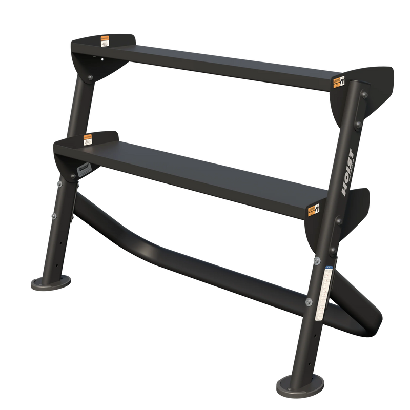 HF-5461 48" 2 Tier Dumbbell Rack