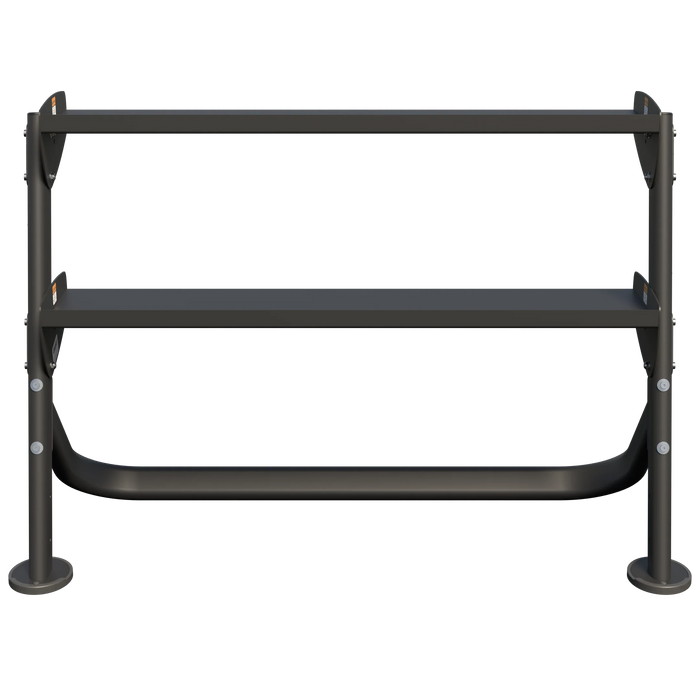 HF-5461 48" 2 Tier Dumbbell Rack