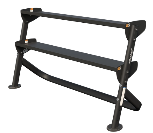 HF-5461 60" 2 Tier Dumbbell Rack