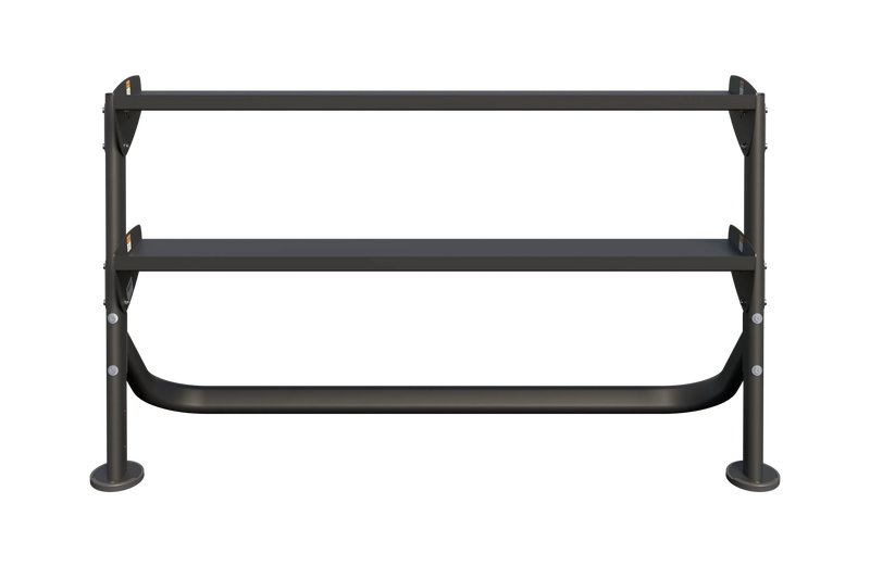 HF-5461 60" 2 Tier Dumbbell Rack