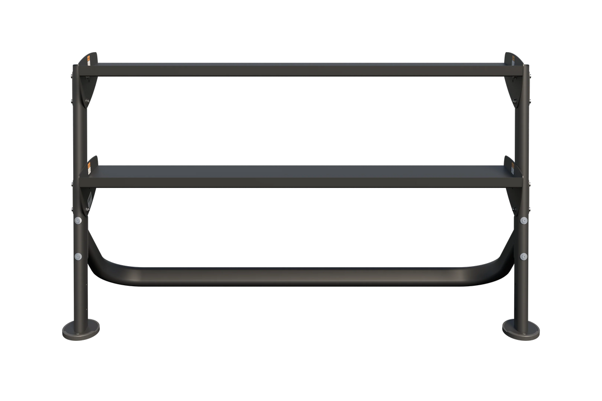 HF-5461 60&quot; 2 Tier Dumbbell Rack