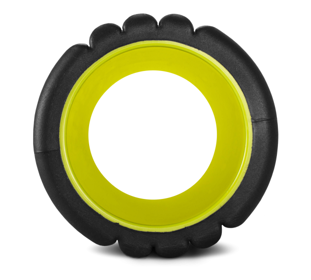 TriggerPoint Grid 1.0 Foam Roller - Black side view | Fitness Experience