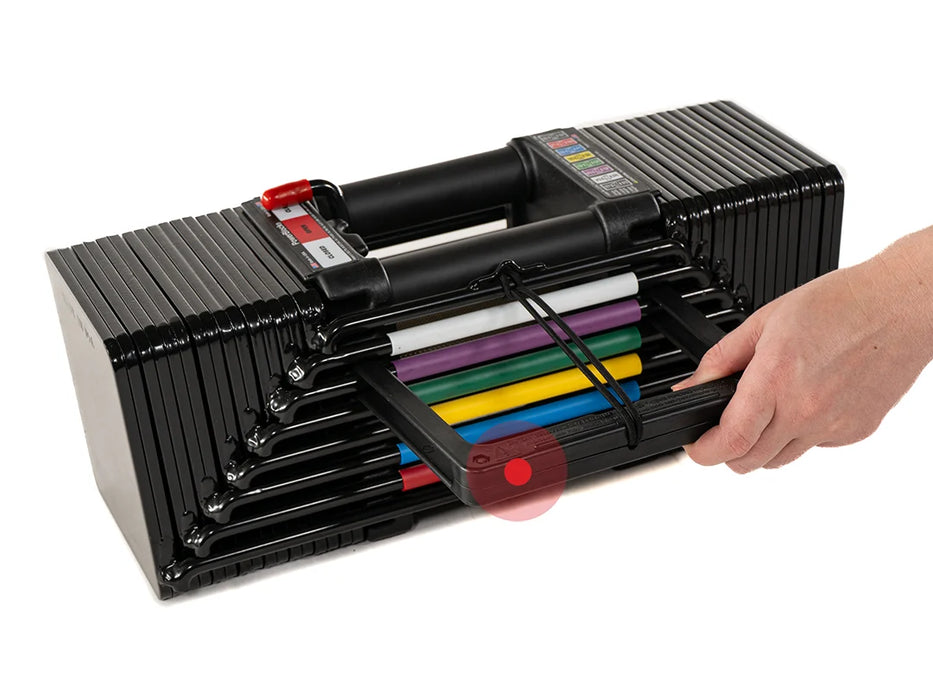 PowerBlock Elite USA Dumbbell Set - Stage 1 (5-50lb)