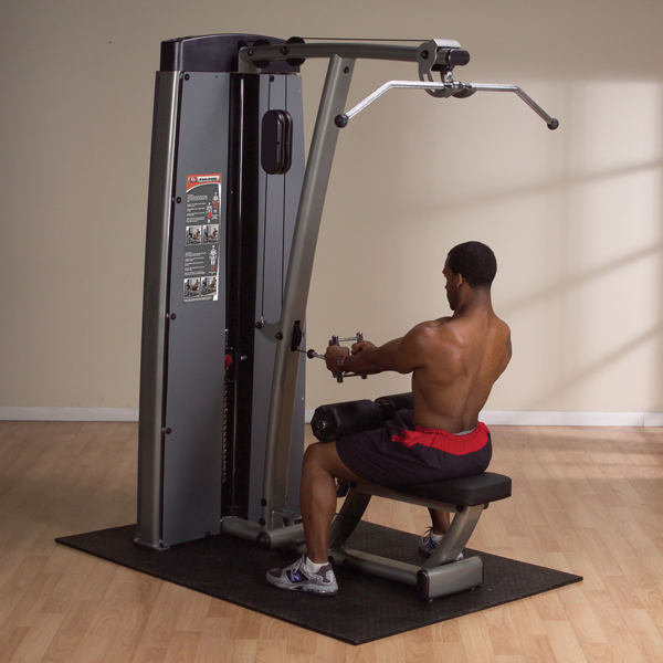 Bodysolid Pro Dual Lat &amp; Mid Row Machine Freestanding | Fitness Experience