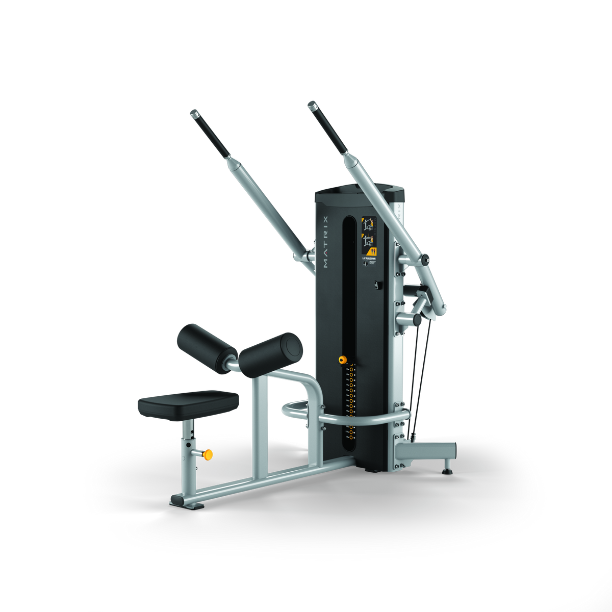 Matrix Fitness Go Series Lat Pulldown front view | Fitness Experience