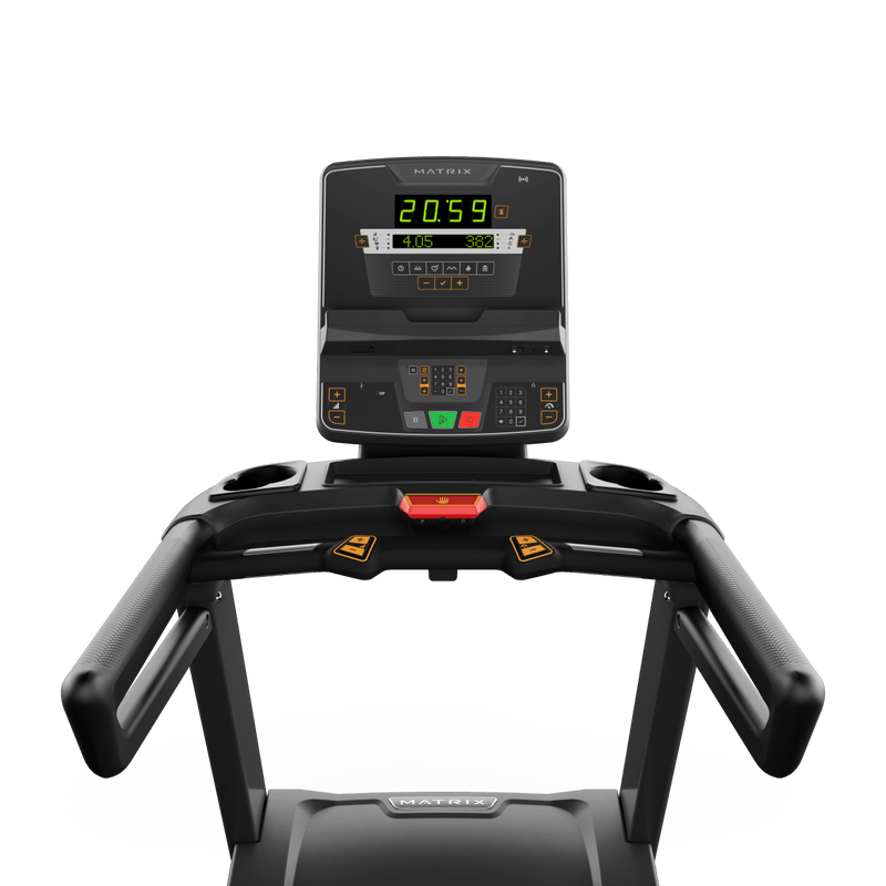 Matrix Endurance Treadmill with LED Console view of console | Fitness Experience