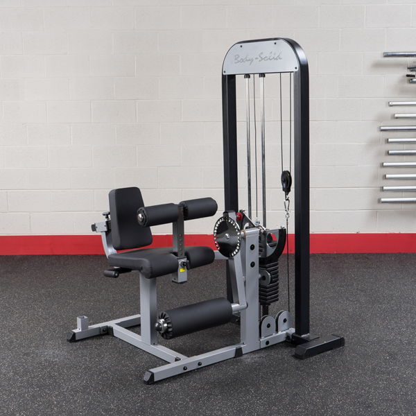 Bodysolid Pro Select Leg Extension and Leg Curl Machine (310lb) full view | Fitness Experience