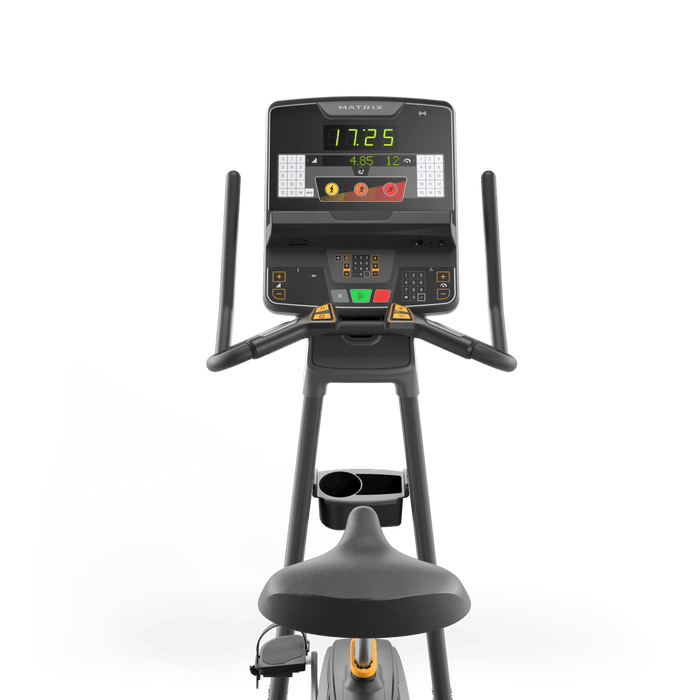 Matrix Fitness Lifestyle Upright with Group Training Console view of console | Fitness Experience