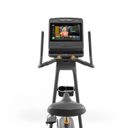 Matrix Fitness Lifestyle Upright Cycle with Touch Console view of console | Fitness Experience