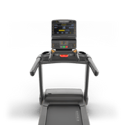 Matrix Fitness Lifestyle Treadmill with Premium LED Console view of console | Fitness Experience