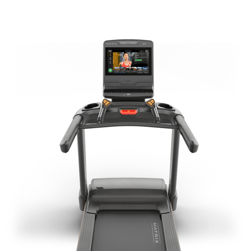 Matrix Fitness Lifestyle Treadmill with Touch Console view of console | Fitness Experience