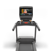 Matrix Fitness Lifestyle Treadmill with Touch XL Console view of console | Fitness Experience