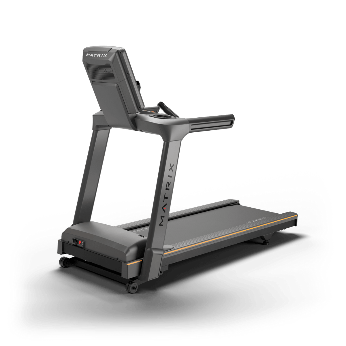 Matrix Fitness Lifestyle Treadmill with Premium LED Console rear view | Fitness Experience