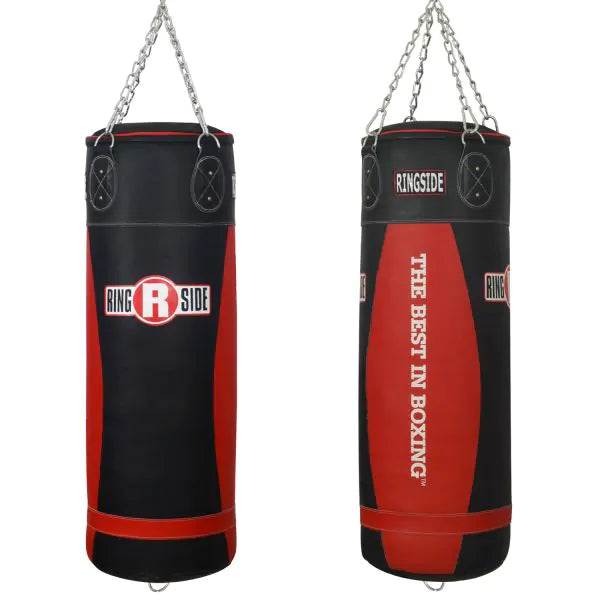 Ringside Boxing Large Leather Heavy Bag- 130lb