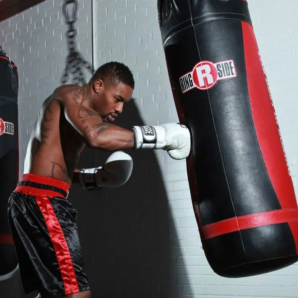 Ringside Boxing Large Leather Heavy Bag- 130lb