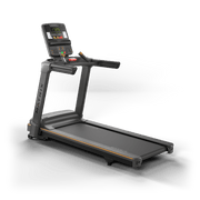 Matrix Fitness Lifestyle Treadmill with Group Training Console front view | Fitness Experience
