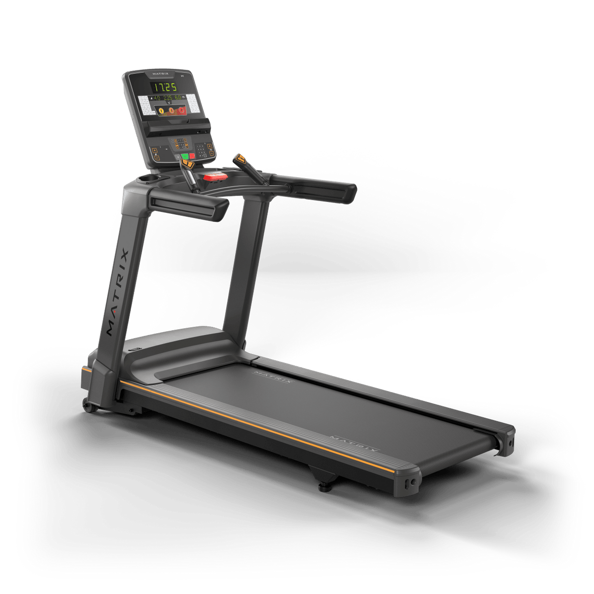 Matrix Fitness Lifestyle Treadmill with Group Training Console front view | Fitness Experience