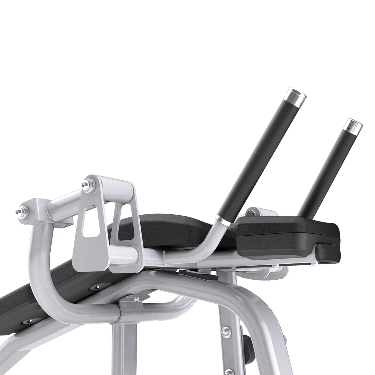 Matrix Fitness Magnum Ab Crunch Bench handle view | Fitness Experience